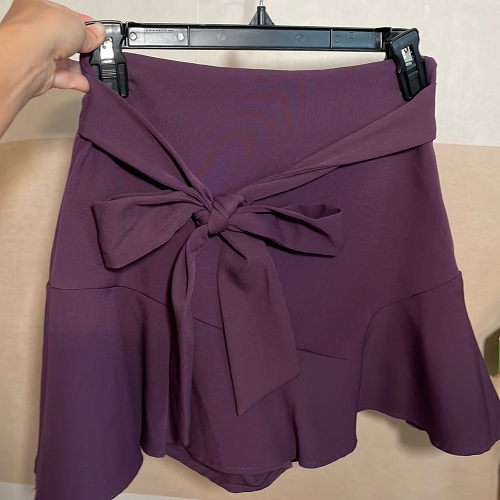 Purple skirt